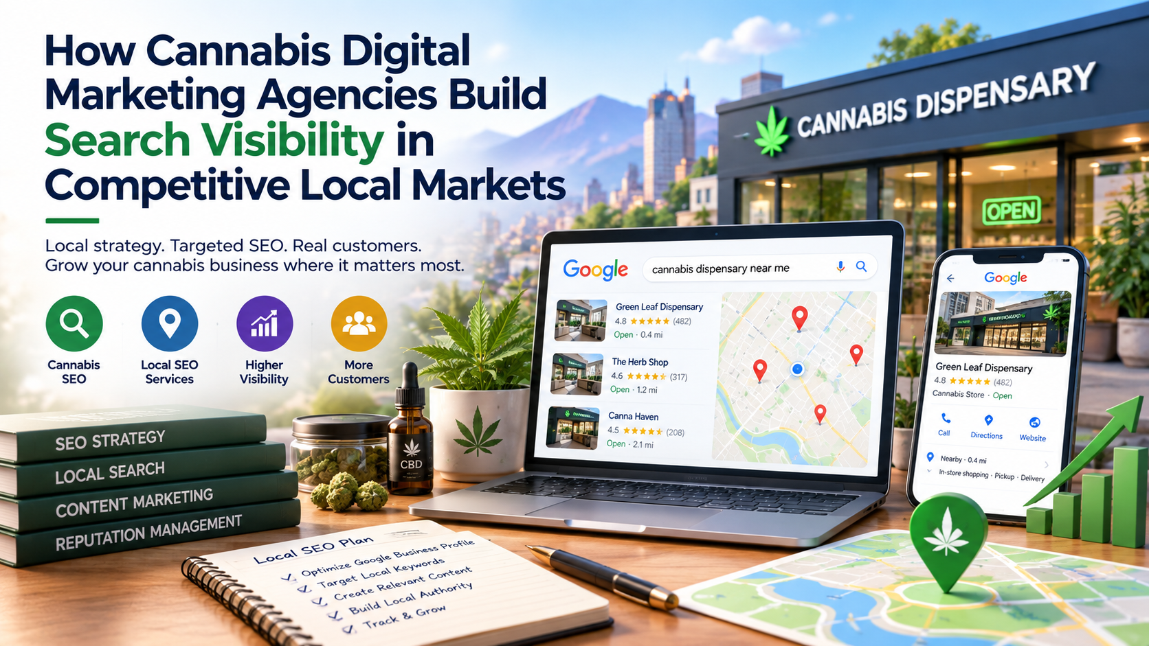 How Cannabis Digital Marketing Agencies Build Search Visibility How Cannabis Digital Marketing Agencies Build Search Visibility